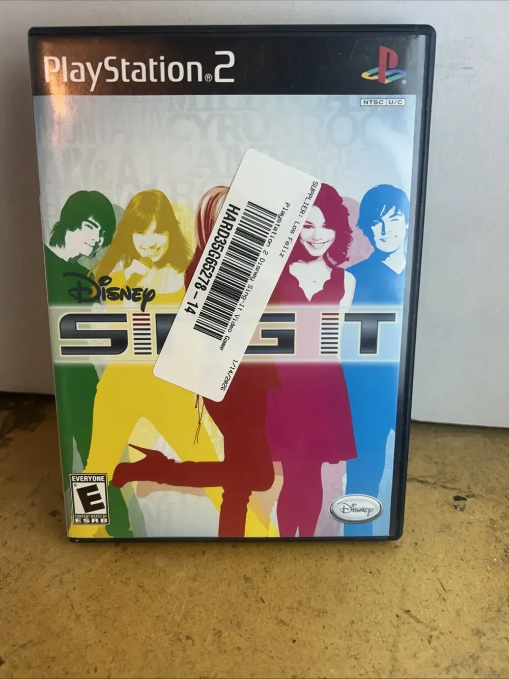 Disney Sing It PS2 PlayStation 2 Karaoke Music Game 2008